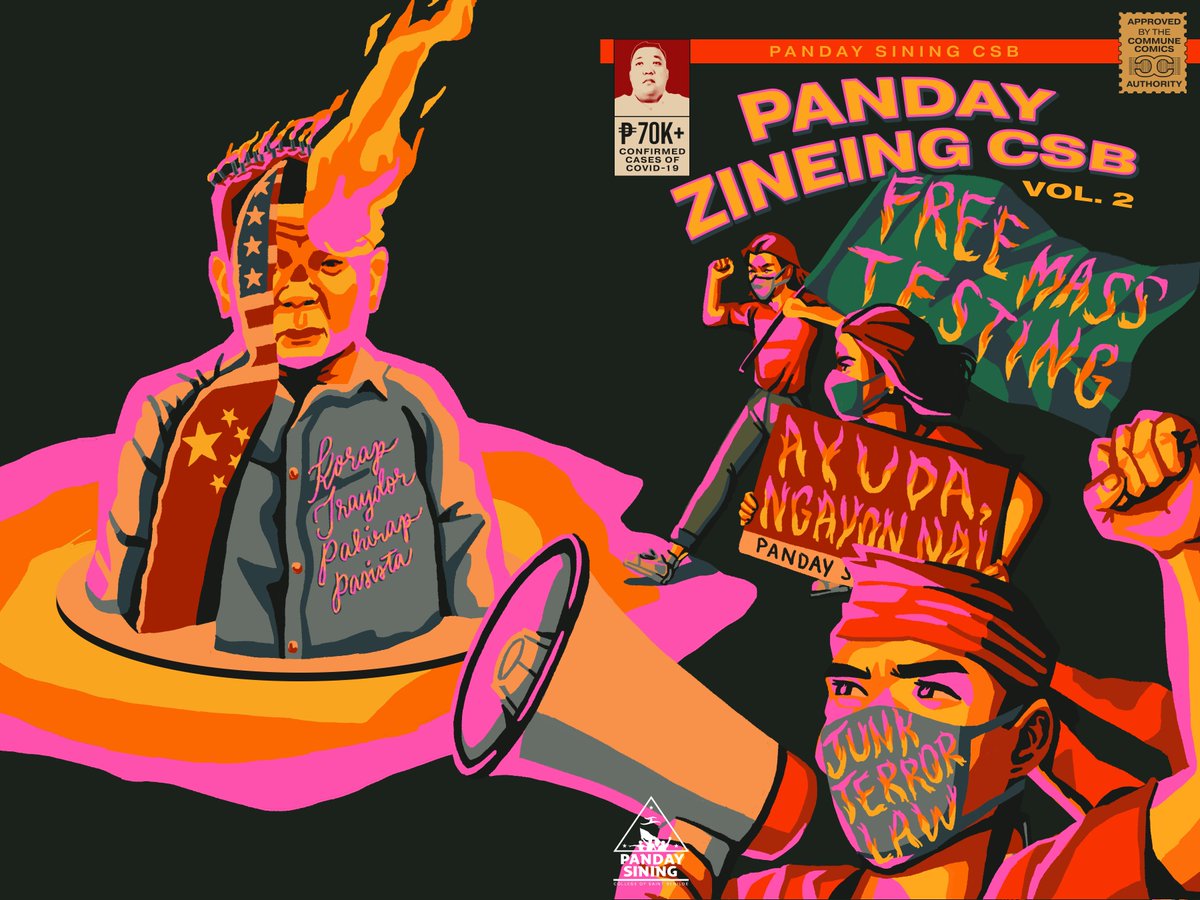 habunnyart's tweet photo. Paboritong likha para sa taon! πͺππ₯
Cover ng Panday ZINEing CSB Vol. 2! Available pa rin sa https://t.co/k7kQo8jbWN! #JoinPandaySiningCSB β https://t.co/RpC6JiBkKW