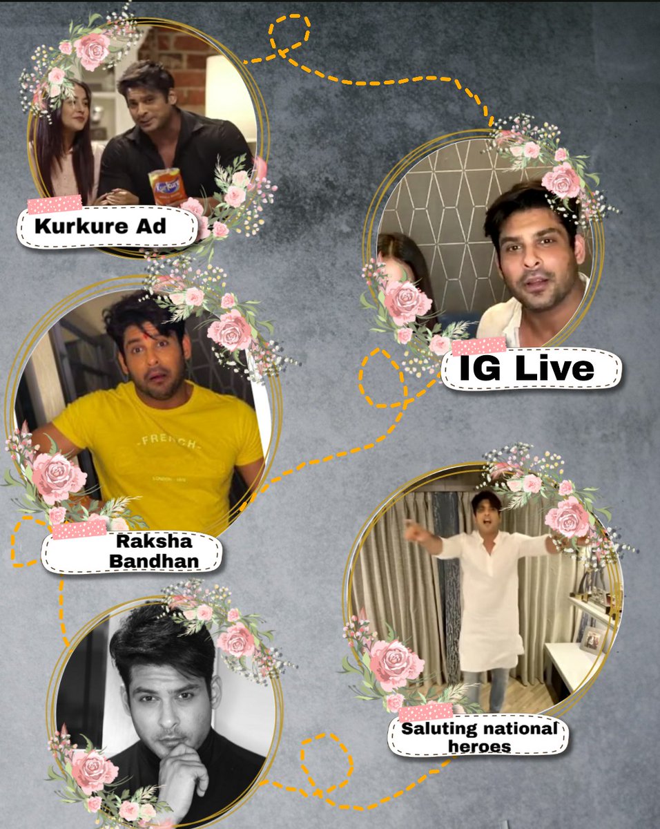 AUGUST Month of august brought with it so many happy moments.Sid motivated his fans to do good by getting involved in fundraiser for acid attack survivor. He interacted with us through surprise live session & gave us some rare dance videos. #Sidharths2020Rewind #SidharthShukla