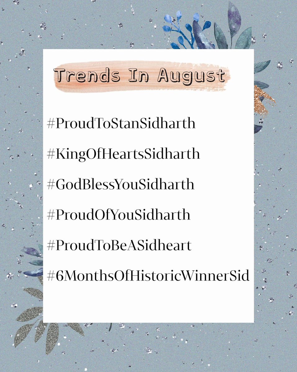 AUGUST Month of august brought with it so many happy moments.Sid motivated his fans to do good by getting involved in fundraiser for acid attack survivor. He interacted with us through surprise live session & gave us some rare dance videos. #Sidharths2020Rewind #SidharthShukla