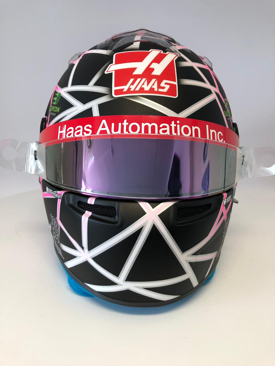 2019 - França EU AMO ESSE CAPACETE Meu segundo favorito após o dos EUA 2013, amei esse rosa com preto 