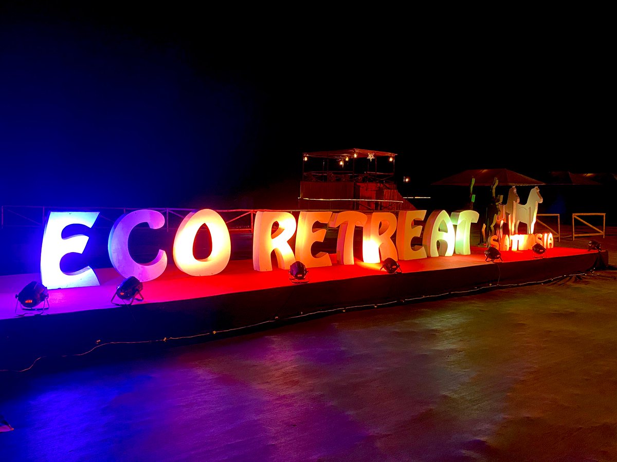 Evening scene at Ecoretreat Satkosia!!  #EcoretreatOdisha