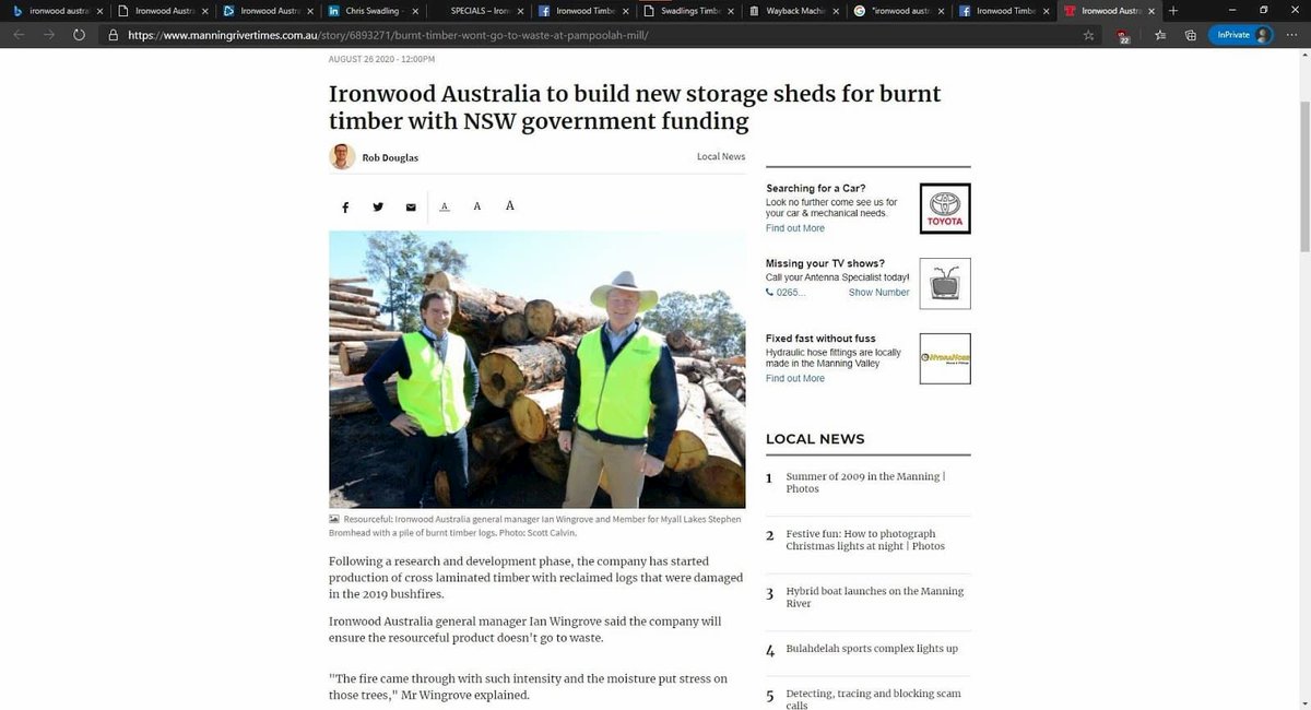 truebred1's tweet photo. "Ironwood Australia" was cancelled in 2016? #ianwingrove #stephenbromhead #ironwoodaustralia #ironwoodtaree #ironwoodsydney https://t.co/mOwCjL7Tu4 https://t.co/2ACWNviGI7