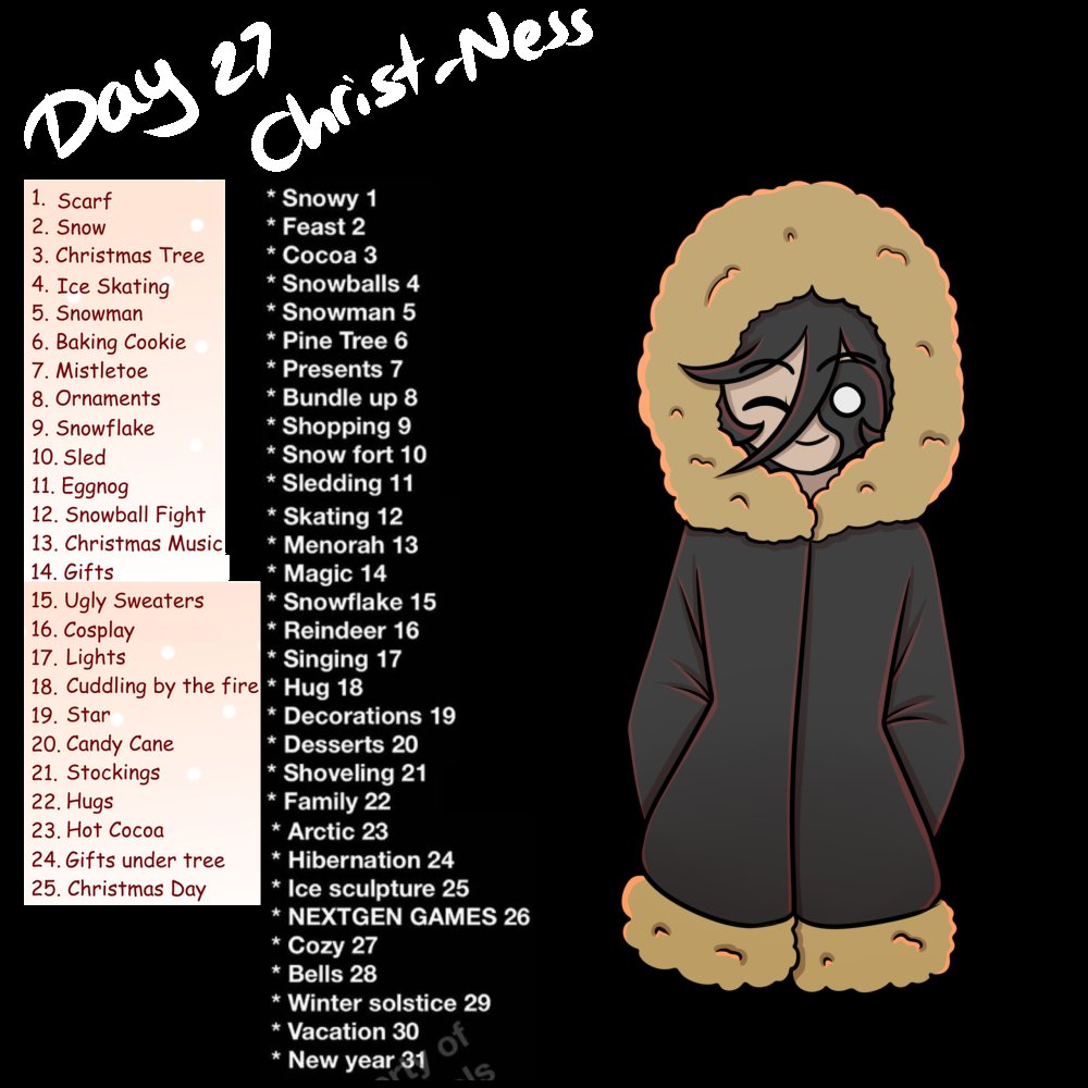 _Darkness65_'s tweet photo. Aaaand caught up on the days! I've been having fun making these and I'm happy to say I've improved a bit with colours :D I got 2 more days left until I'm finished!
#art #digitalart #darknessart #sketchmas #christness #OC https://t.co/3T4WjucwTo