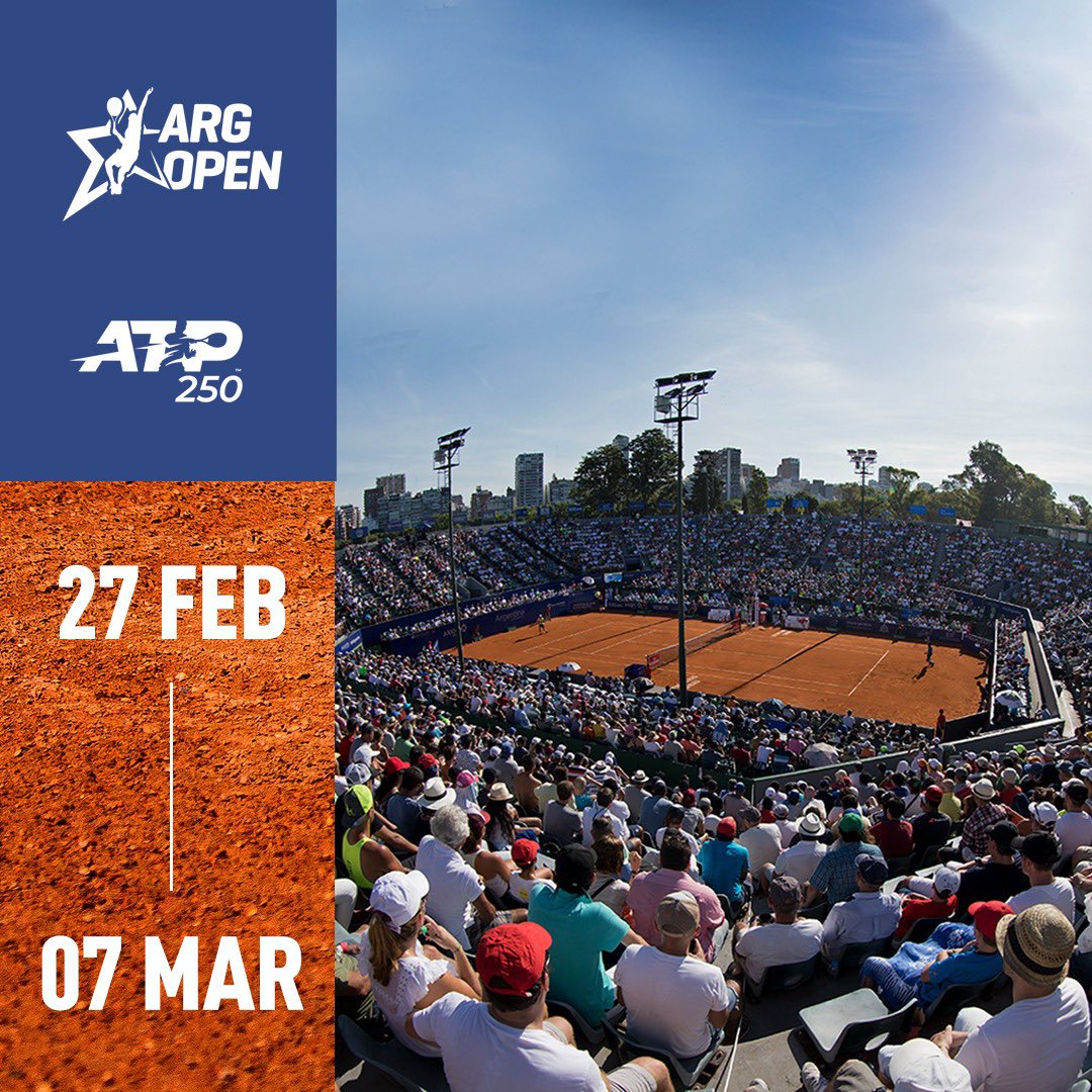 ¡SE VIENE EL ARGENTINA OPEN 2021! 🏆

Estamos contentos de anunciar que la 21º edición del Argentina Open se realizará entre el 27 de febrero y el 7 de marzo en el Buenos Aires Lawn Tennis Club.