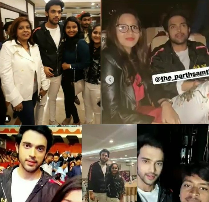 Despite being a strictly private ceremony that allowed only invited attendees, fanmeet pics kept cropping up; as did clips of  #ParthSamthaan receiving the award, resonating w/ screams of "Paaarth" from the audience!"He doesn't need media/PR, his Angels suffice"- made sense! 3/n