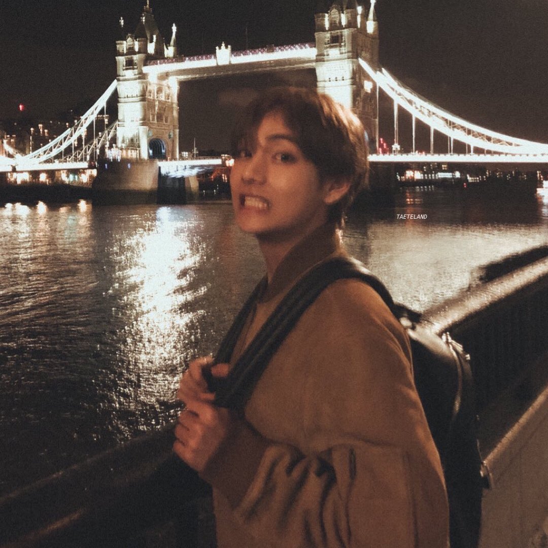 taeteland's tweet photo. the way taehyung brights my day, my life, my everything #HAPPYVDAY #HappyTaehyungDay #TooGoodToVTrue https://t.co/Fx9aProRov