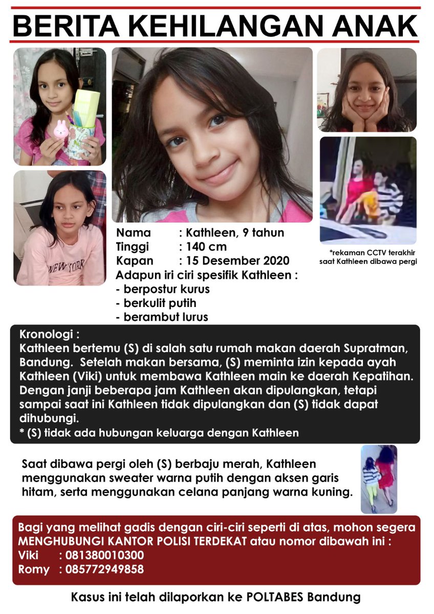 Saya sangat amat memohon bantuan nya karena adik saya belum juga diketahui keberadaan nya. Saya sangat sangat memohon pertolongan nya <a href="/PRFMnews/">Radio PRFM</a> <a href="/infobdg/">BANDUNG ᮘᮔ᮪ᮓᮥᮀ</a> <a href="/ClickBandung/">IG: @clickbandungcom</a> <a href="/KPAI_official/">KPAI</a> <a href="/ridwankamil/">Ridwan Kamil</a> <a href="/DivHumas_Polri/">Divisi Humas Polri</a> <a href="/jokowi/">Joko Widodo</a> <a href="/CCICPolri/">Direktorat Tindak Pidana Siber Bareskrim Polri</a> <a href="/merdekadotcom/">Merdeka.com</a> <a href="/MataNajwa/">Mata Najwa</a> <a href="/NajwaShihab/">Najwa Shihab</a>