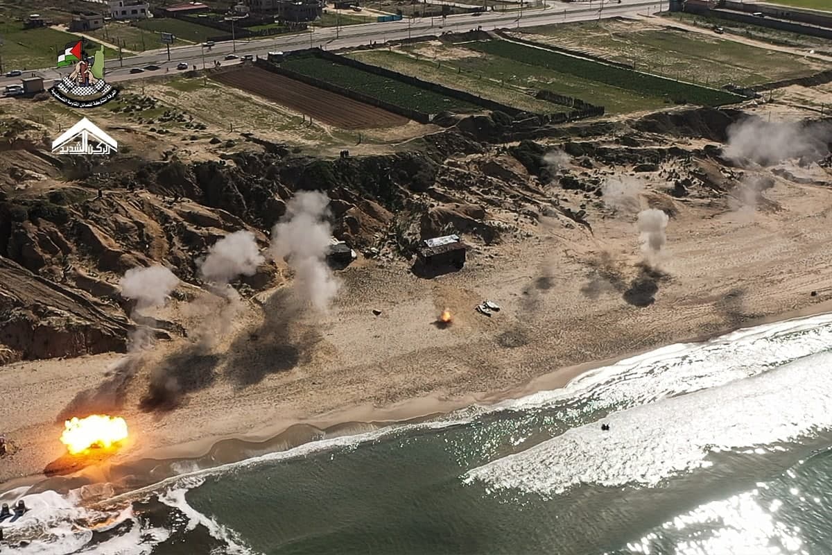 Video: Palestinian Drone flying over Gaza