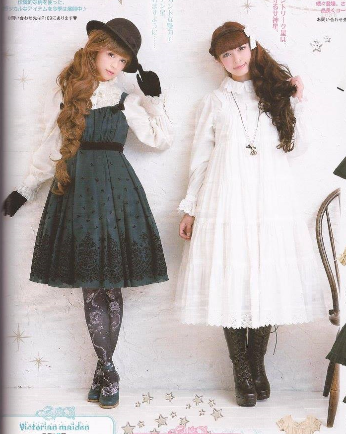  #LolitaFashion is appealing to many young people because it is for one's self and it's fun and quirky and it doesn't care that it's not stylish. It's very freeing to put on a fluffy dress and to say "I don't care if society thinks this is fashionable, I feel cute, so I'm happy!"