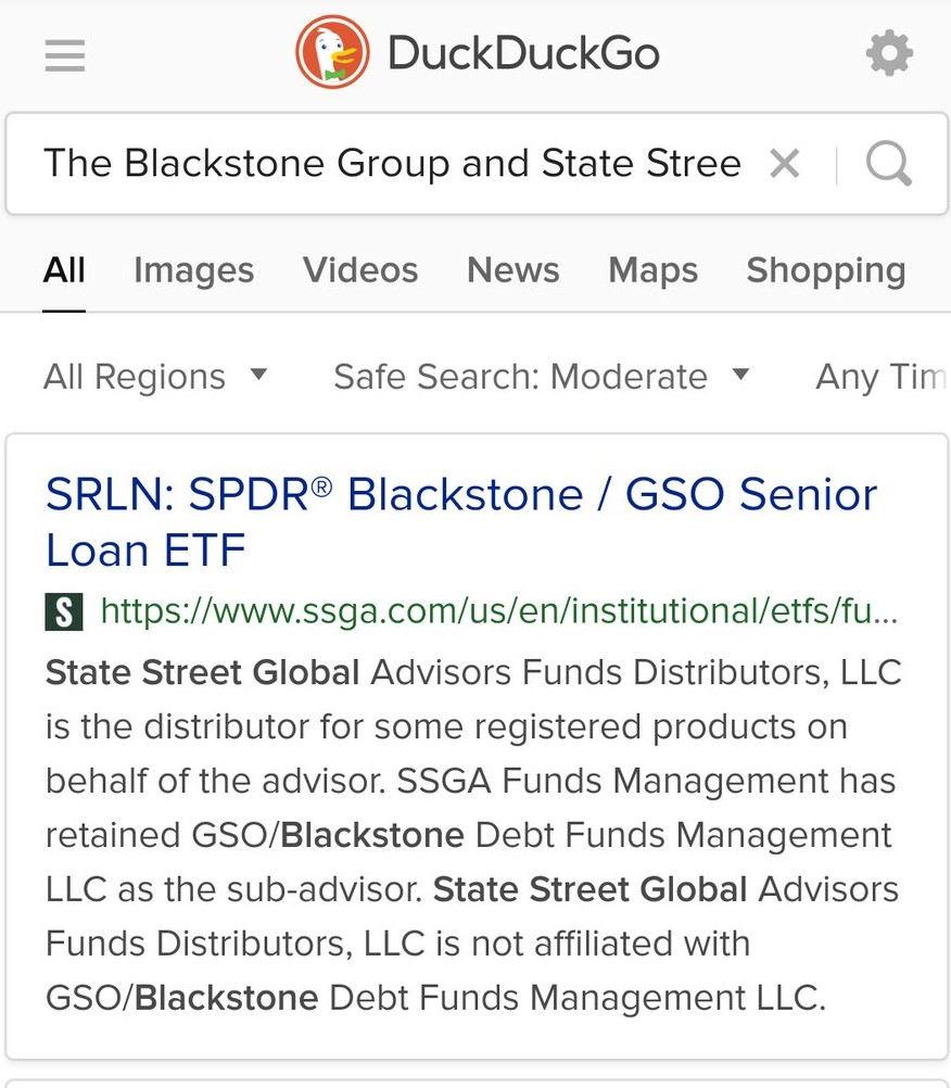 ~17~On 8-2-19 State street global bought securities of Barrick gold. State Street Global Advisors was also retained as a sub-advisor the Blackstone Group. This leads me to Mr. Glenn Hutchins, the founder of Silver Lake Partners which has ownership of  #Solarwinds