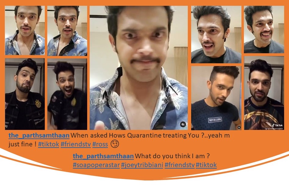 2020 engulfed the world in a havoc that persists. But no lockdown could lock  #ParthSamthaan's relentless pursuit to keep us motivated & inspired while being entertained via adorable cleaning videos, motivating posts, candid LCs & tiktok clips dripping cinematic brilliance! 6/n