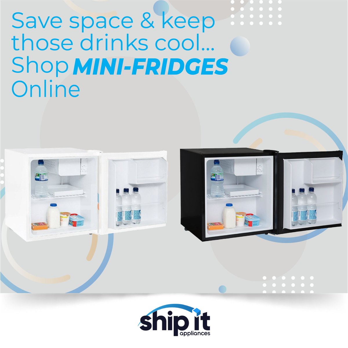 ShipItUK's tweet image. Add extra storage for those drinks &amp;amp; snacks 🍫🍾🥤🍻🍹

Shop Mini Fridges, Freezers and Drinks Coolers
 &amp;gt;&amp;gt; bit.ly/3nXBD5V

#TableTop #Minifridge #minifreezer #drinkscooler