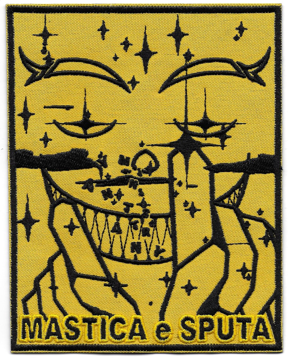 WHY_BE_'s tweet image. MASTICA e SPUTA™
@YantMini patch designed by @mechatok 🦠
*Write info@yegorka.de for purchase*