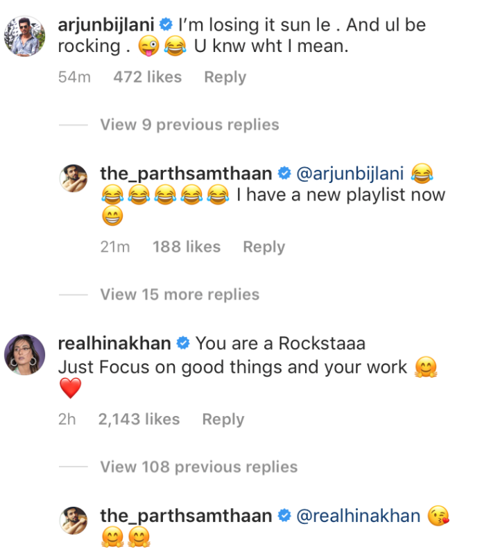 The world recognized & applauded the inner strength of a CH that showed how the hardest struggles can be fought w/dignity w/o getting bitter at the end of it, while still showering love, gratitude, positivity & humility! What an INSPIRATION-proud, happy tears! #ParthSamthaan 9/n