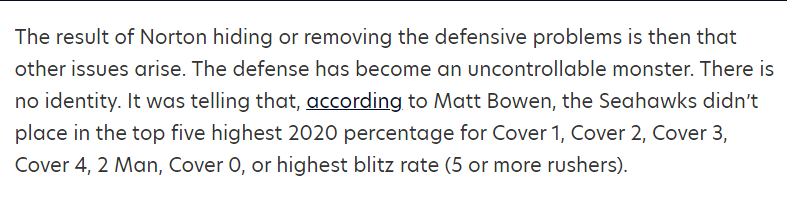 I wonder what the Cover 3 rate is post-Buffalo?