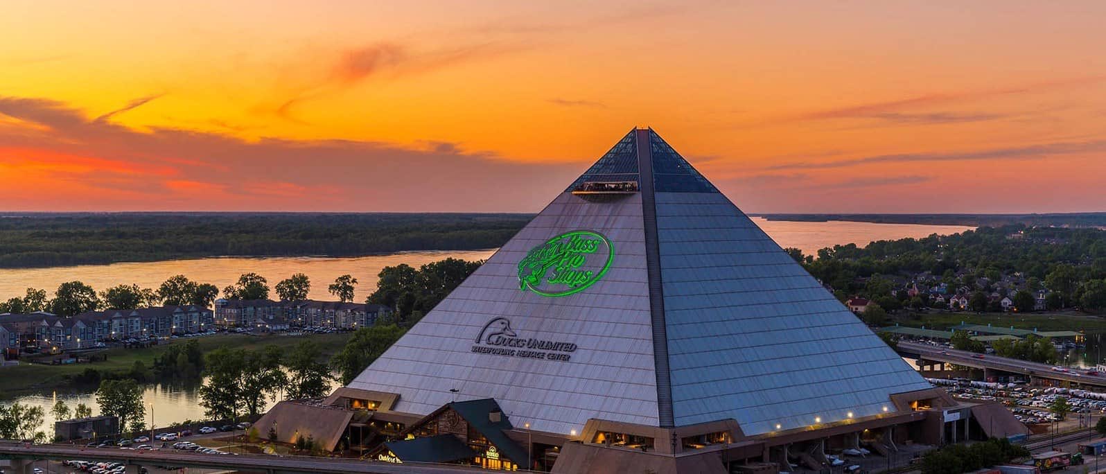 Pinkie” AP Davis on X: Where's y'all's Bass Pro Shops Pyramid