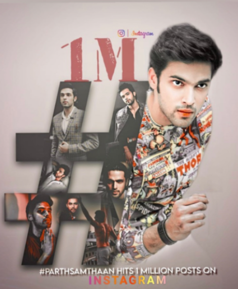  #ParthSamthaanHits1MPostsOnIG is now official!The YOUNGEST ITV ACTOR & 1 among 3!A proud testament to an incredible journey-of Parth & Parthians-of unconditional love, fervent prayers, pure gratitude-of hearts bound by smiles/tears thru turbulence & felicity! #ParthSamthaan 21/n