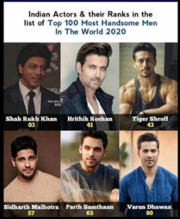 When the youngest ITV actor is the ONLY ITV ACTOR to be listed in the"100 Most Handsome Men of the WORLD", sharing this honor w/global stalwarts of the order of SRK, HR, Chris, DiCaprio, etc for the 2nd time, he's surely worthy of the title "TV KING"!  #ParthSamthaan 22/n