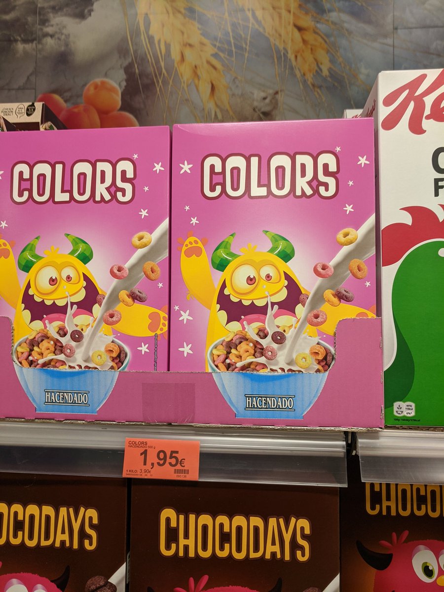 Froot Loops without the pretence of actually containing fruit...