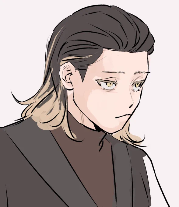 CEO Kenma looks good in any hairstyle I can't decide ??? 