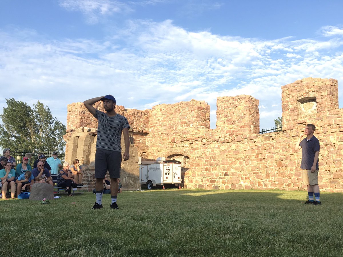 And if you are just checking out Sioux Falls, you should of course check out the falls at any time of year. If you do so in the summer, look for the Shakespeare in the park put on by  @BareBodkins in the ruins of the Queen Bee Mill. They’re amazing!