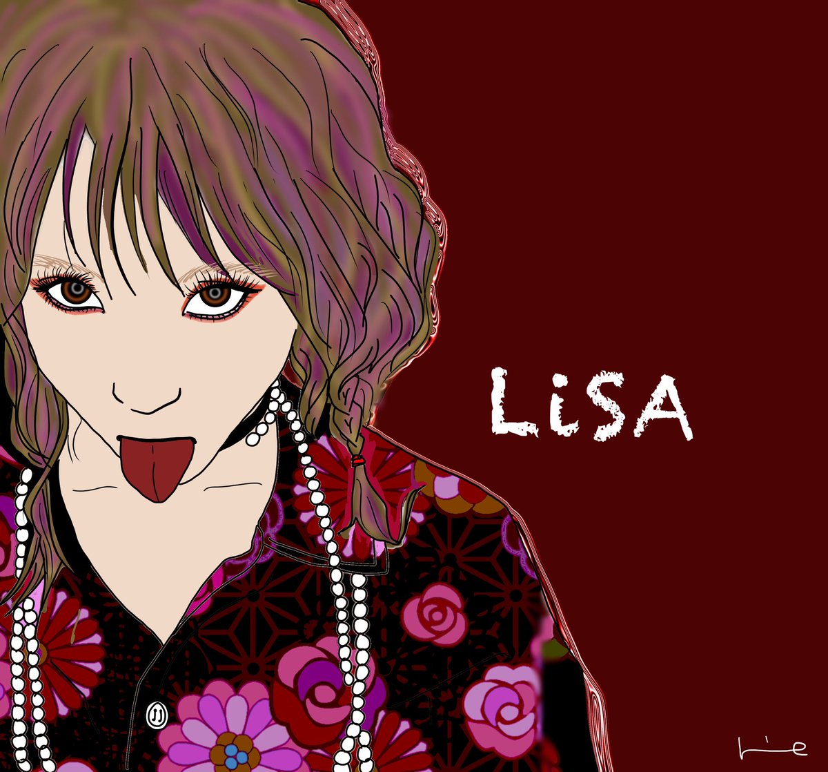 Urara Lisa 似顔絵 イラスト 紅白歌合戦 出場 おめでとうございます 鬼滅の刃 主題歌 炎 紅蓮華 Urara Lisa 似顔絵 イラスト 紅白歌合戦 出場 おめでとうございます 鬼滅の刃 主題歌 炎 紅蓮華