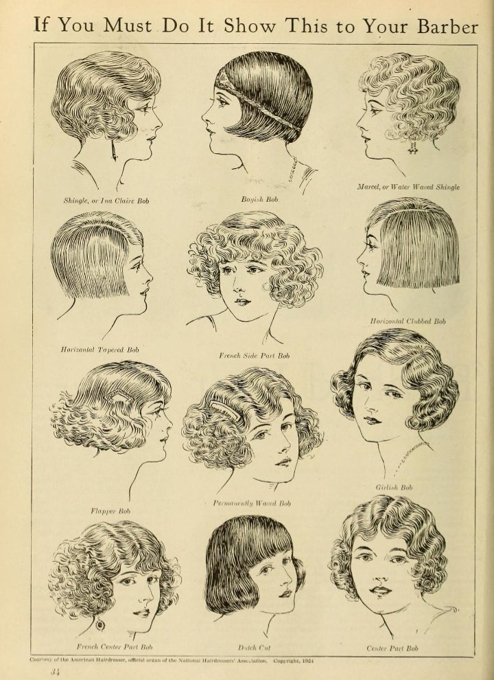 ...and the big hair trend of 2021 will be the return of the Bob! Lockdown locks will be short and sassy, with maybe the hint of a wave.