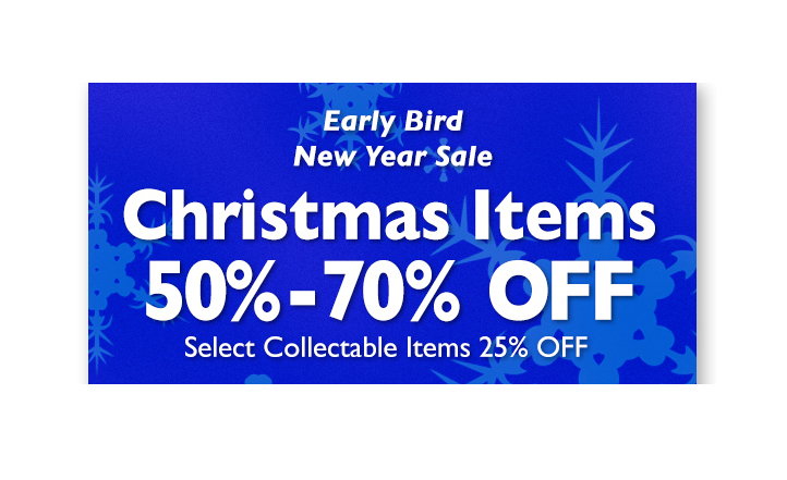 50% to 70% OFF Christmas Items. EXTRA 10% OFF 8am to 12pm. Sale STARTS WEDNESDAY, Dec. 30. - mailchi.mp/sullivanhardwa…