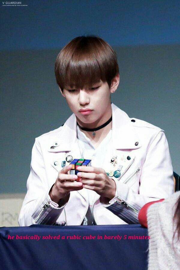 proof that kim taehyung has all 9 types of intelligence - a thread