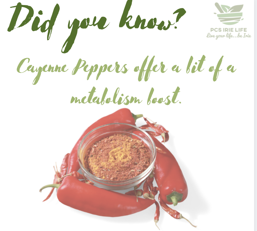 IriePcs's tweet photo. Did you know? #Peppers #Cayenne #CayennePeppers #Foodie #toxins #detox #detoxyourbody #organic #natural #healthiswealth #naturalliving #irielife #DidYouKnow https://t.co/UgrW4PnRAV
