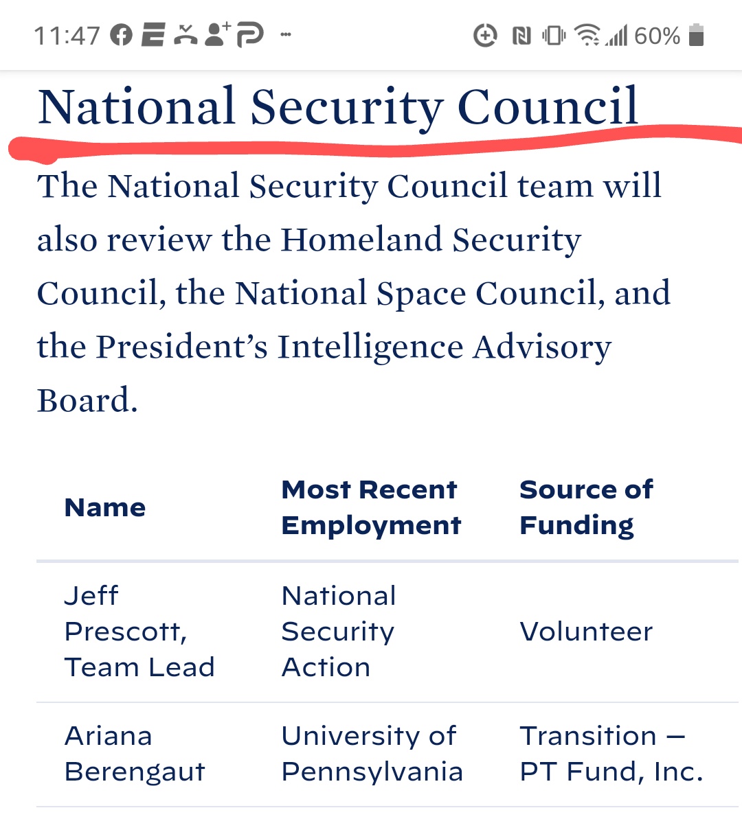 ~32~Interesting... Sequoia established a Chinese affiliate to their US firm. I only see 1 individual on Biden's transition team, "Michael Ortiz" for the National Security Council. While looking at the executives from Sequoia I see Michael Mortiz. Coincidence? I doubt it!