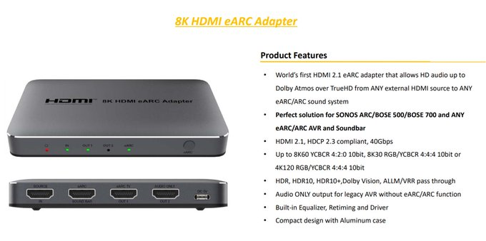 HDTVSupply's tweet photo. #8K Coming in January! #WolfPack 8K Products for TV's, DVD Players, 8K #XBoxes, 8K #PlayStations, 8K PCs, and other #8KHDMI devices. Every moment of a video is displayed at its ideal values for depth, detail, brightness, contrast & color Call 833-965-3722 https://t.co/2c517E953H https://t.co/iur4gwdvli