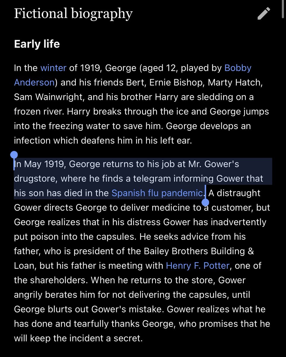 Can’t get over this after rewatching It’s a Wonderful Life this year