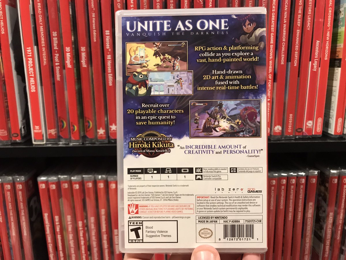 JPSWITCHMANIA's tweet image. 🎁JP’S 31 DAYS OF GIVEAWAYS - DAY #29🎁

Want to win a physical copy of @IndivisibleRPG?!

🎁Follow @JPSWITCHMANIA 
🎁Like &amp;amp; RT

Open to all &amp;amp; 1 winner picked 12/29. 

#SwitchCorps