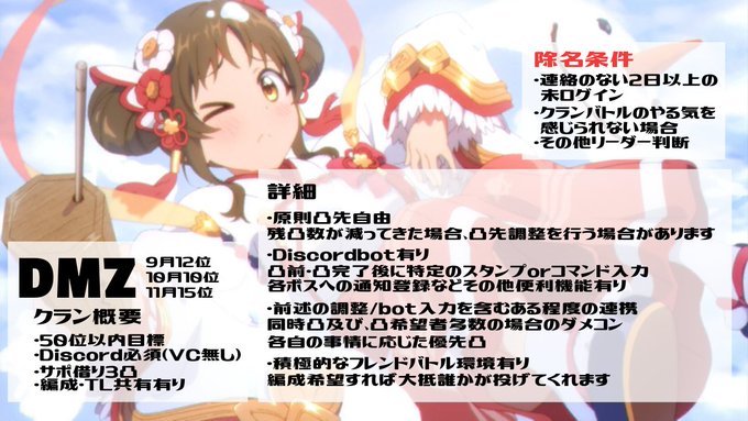 にこ さん がハッシュタグ プリコネrクランメンバー募集 をつけたツイート一覧 1 Whotwi グラフィカルtwitter分析