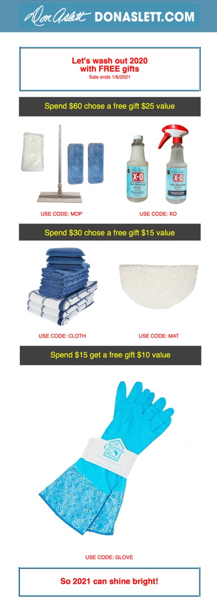 TheCleanReport's tweet image. donaslett.com