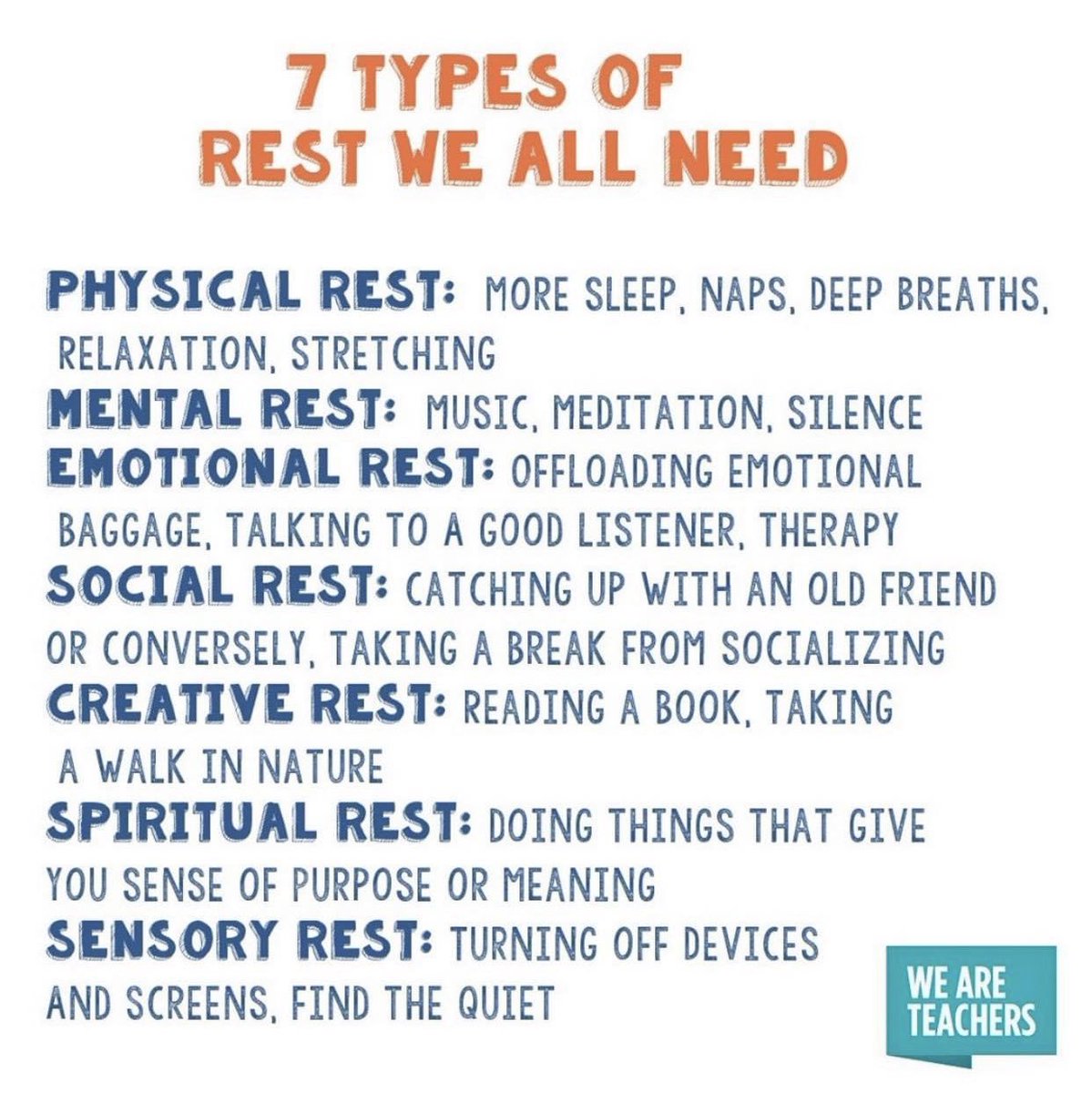 alison06575535's tweet image. I need all of these rests... what about you? #7TypesofRest