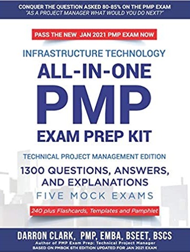 Pass the PMP Exam on your first try with over 1300 exam questions, 5 mock exams, and 240 flashcards.

Essential Book for PMP Exam Prep! ~Amr ★★★★★
Why leave things to chance! ~Sandra ★★★★★
Great Test Prep! ~Shea Reyes ★★★★★

Shop now
amazon.com/Question-Expla…