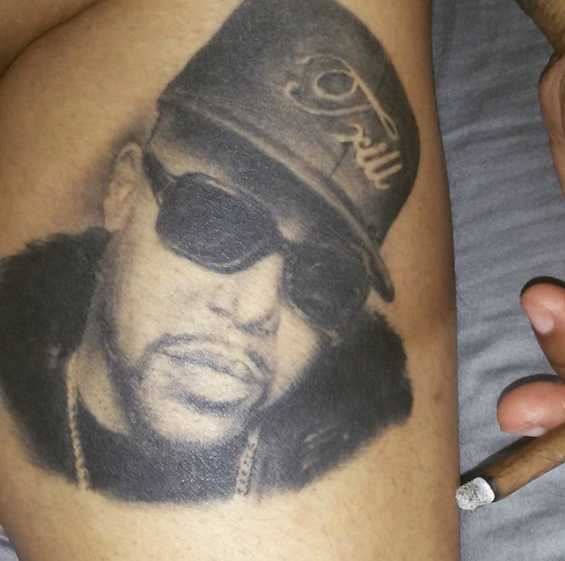 Still poppin it for Pimp C! Happy heavenly birthday! 