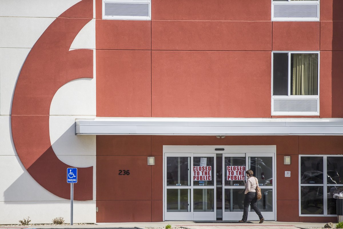 6/15 On April 14, I documented the painfully reality of nursing home outbreaks. That day and the next I shot the national guard assisting with food distribution, a hotel transformed into a place for the sick, and signs of support for front line workers.