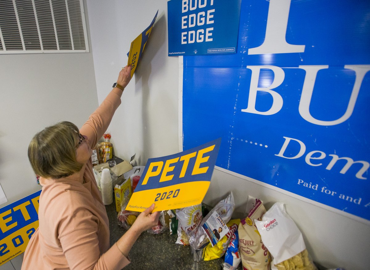 3/15 Then, "Pete for Prez" was over.