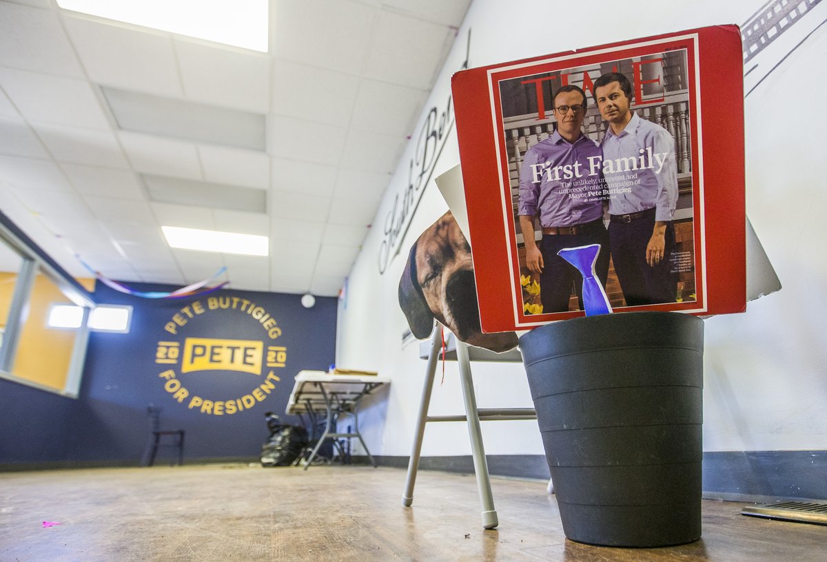 3/15 Then, "Pete for Prez" was over.