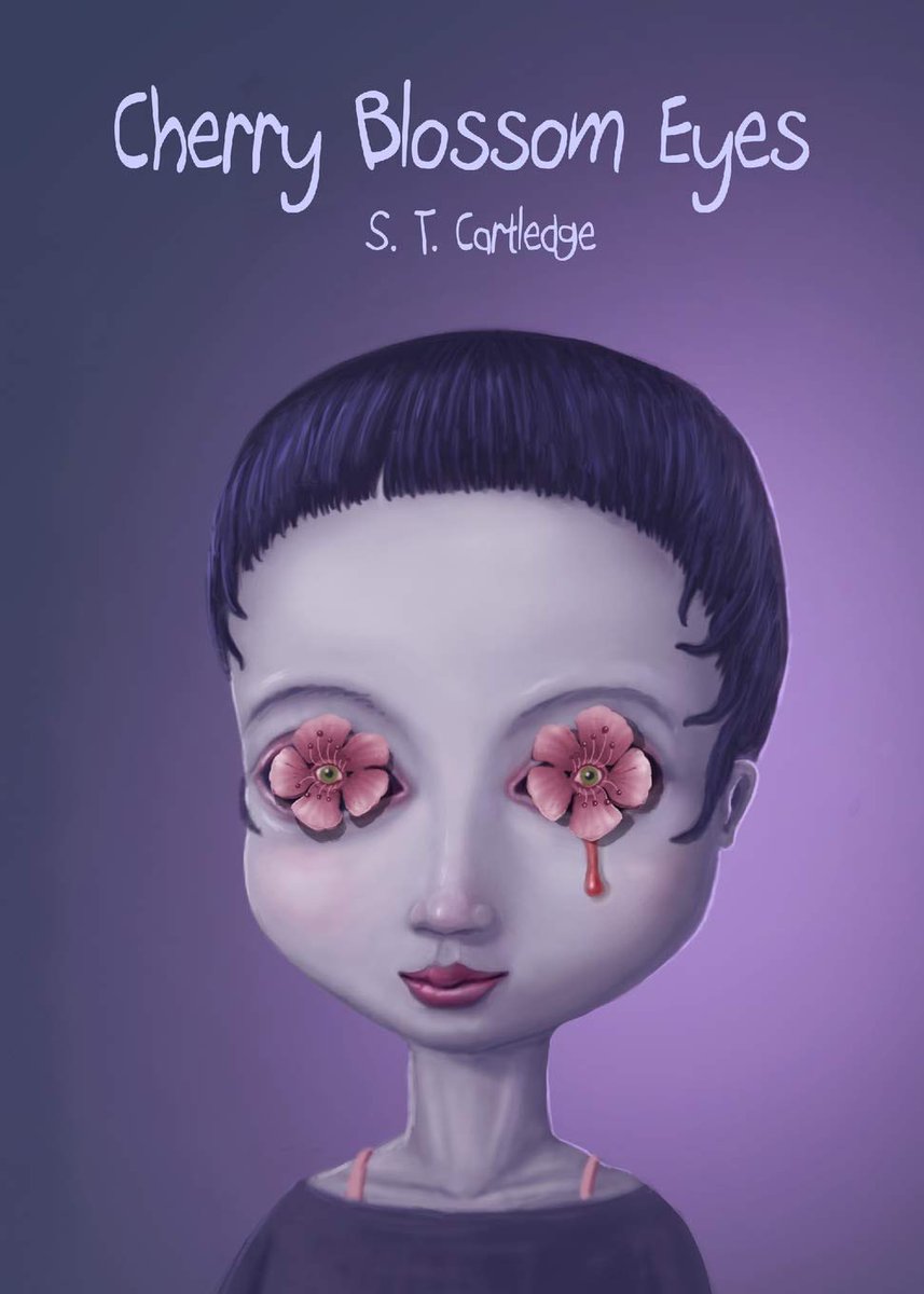 BizarroBot's tweet image. Cherry Blossom Eyes by S.T. Cartledge @STCartledge 

#eraserheadpress #bizarrofiction #bizarrocommunity #growbizarro #literature #surrealism #surrealart #weird #BookRecommendations #booktwitter #bookshelf #horror #bizarro #fiction