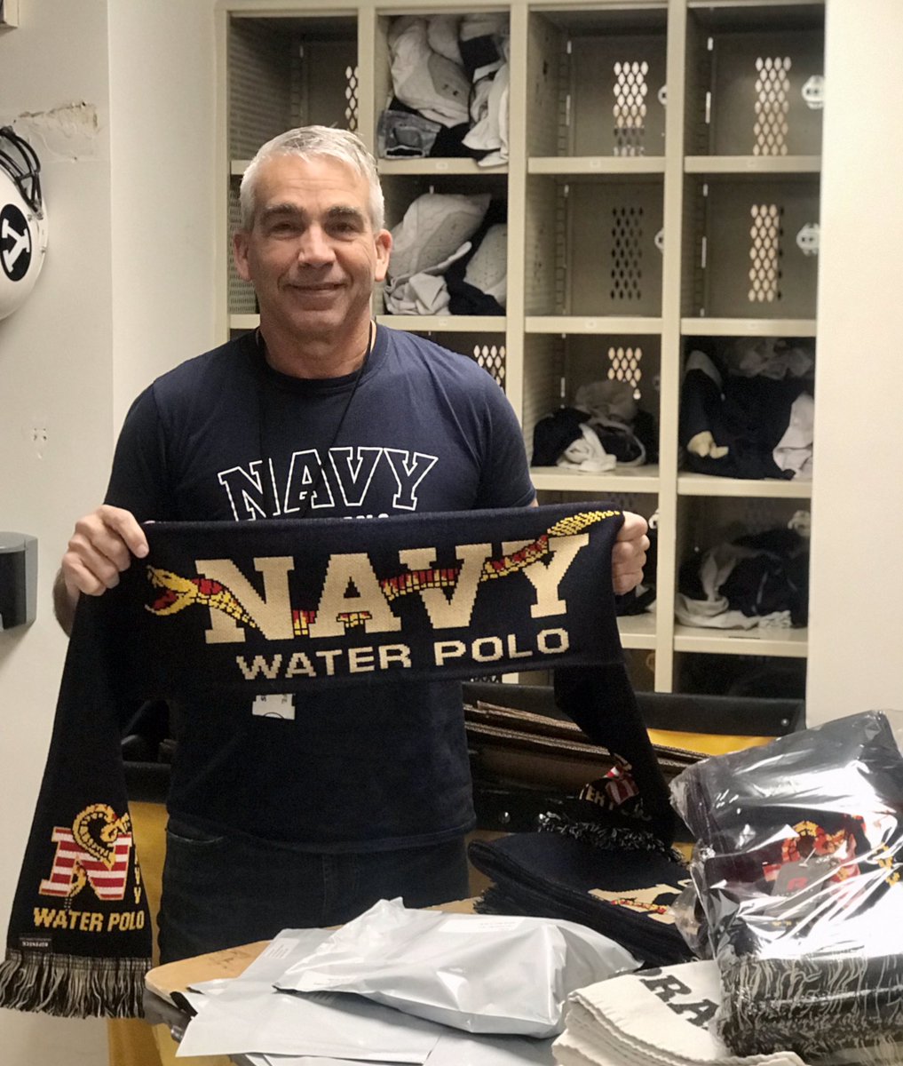 Don't miss your last chance to get this one of a kind scarf.   For a $25 donation this could be yours, do miss out on this opportunity to get this scarf and support Navy water polo. 

Trust me, the scarves are very nice!!!

Link to donate is:

navysports.evenue.net/www/ev_navy/ss…