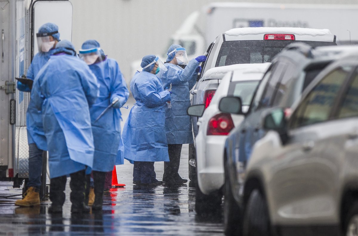 7/15 High volume testing sites began popping up.