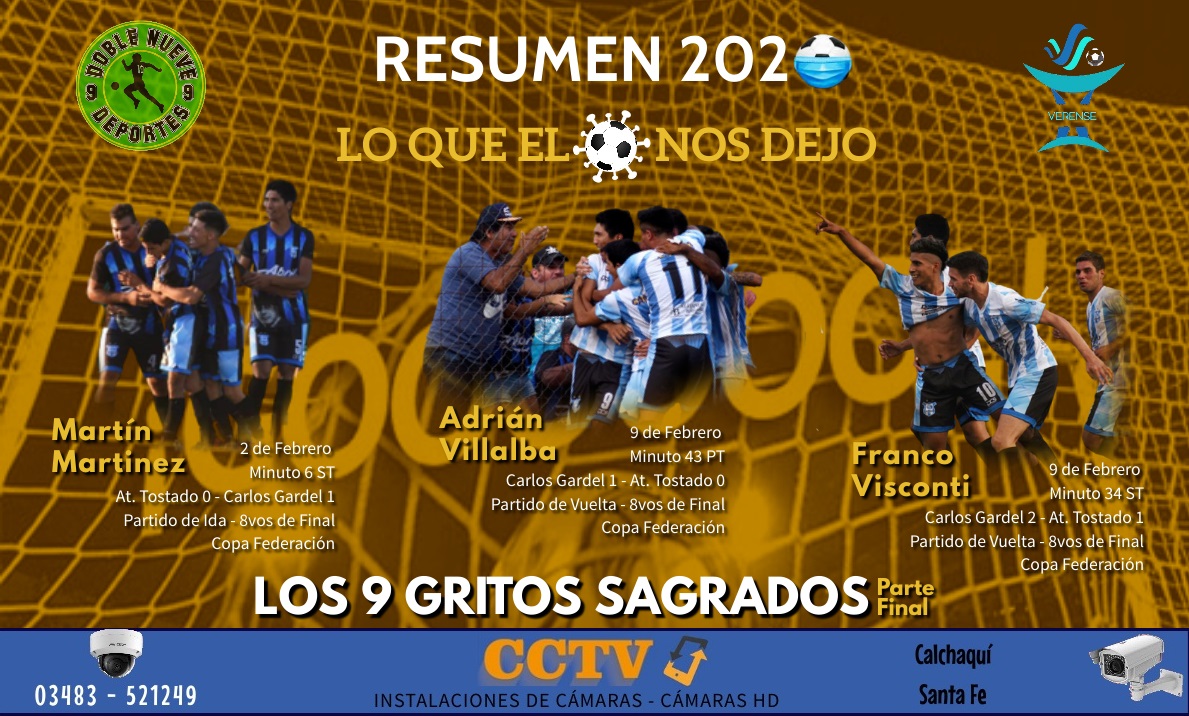 MarianoSilvero's tweet photo. #Resumen2020 #Los9GritosSagrados #ParteFinal
Esta última parte es toda del Tanguero, Martin Martinez en la ida, Adrian Villalba y Franco Visconti en la vuelta anotaron para sellar el pase a Cuartos.
El deseo de pronto volver a tener ese #AbrazodeGol https://t.co/GyCe1Gszz6