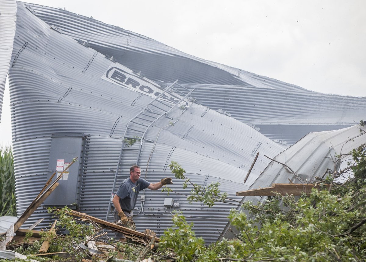 13/15 A tornado hit nearby, there was a shooting at our mall and a 7-year-old was murdered at a birthday party.