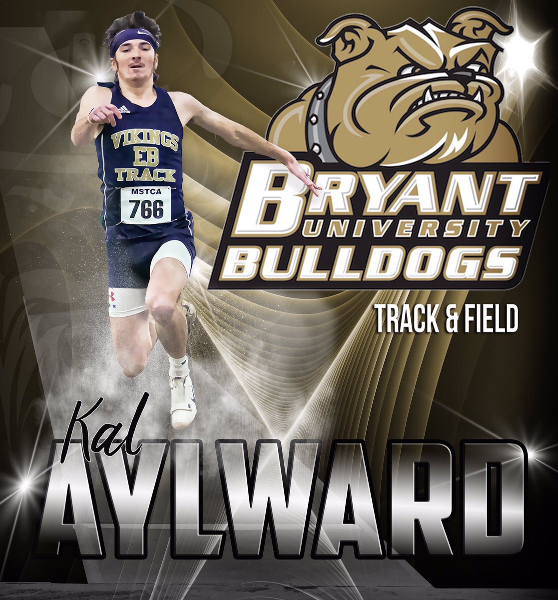 Kal_Aylward13's tweet photo. Proud to announce my commitment to Bryant University to further my education and compete at the Division 1 level! #gobulldogs @BryantXCTF https://t.co/P8NsVYMq3K