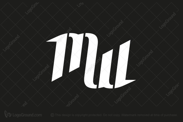 Monogram Letters MW MM Logo