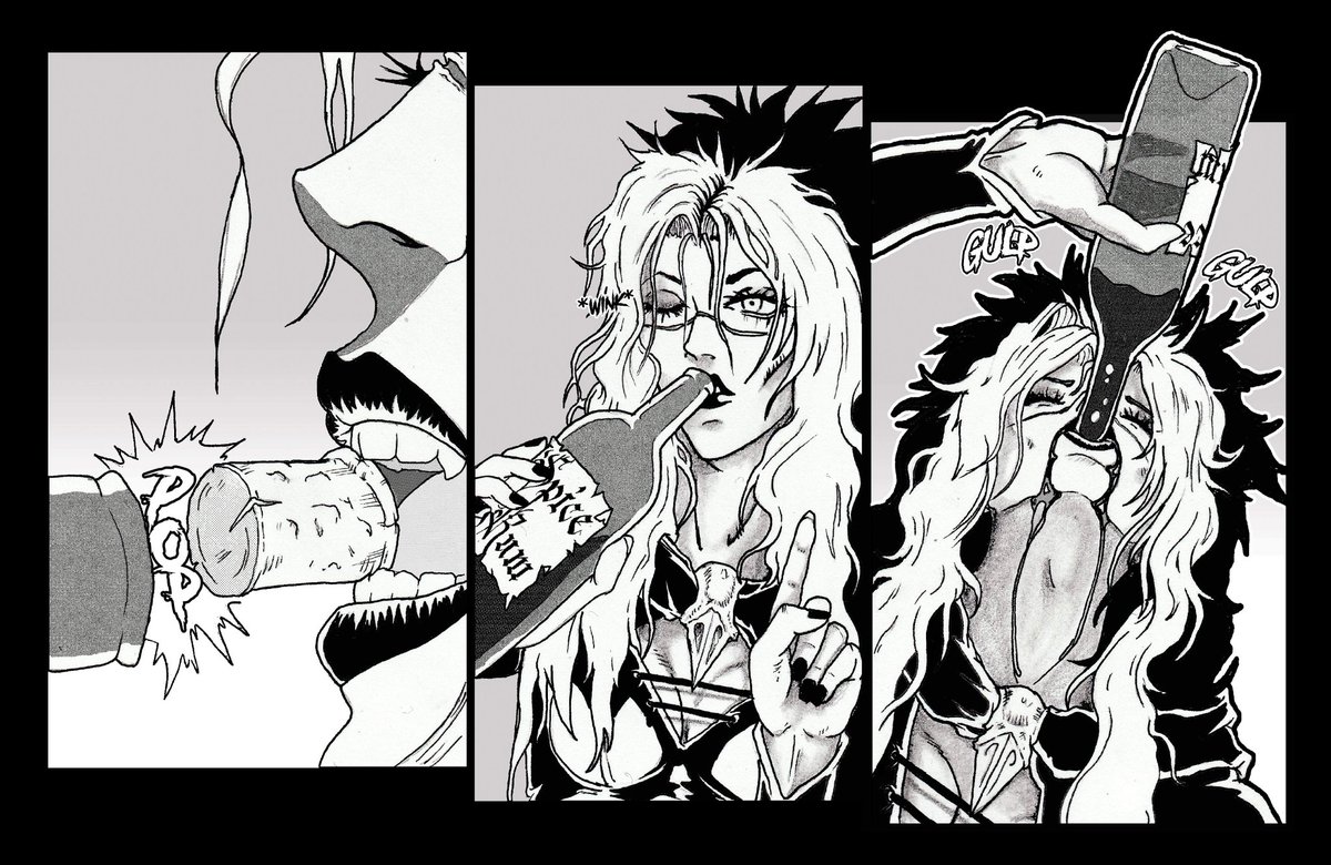 Mortemconsilia's tweet photo. 2020 Mood ๐บ
An excerpt from the upcoming third issue of my comic book, The Liber Arcana. ๐
#irishartist #manga #outlawcomics #indiecomic #smallpresscomics #irishcomicartist #outlawcomics #darkcomic #darkfantasycomic #theliberarcana https://t.co/LC1yFBaAiv